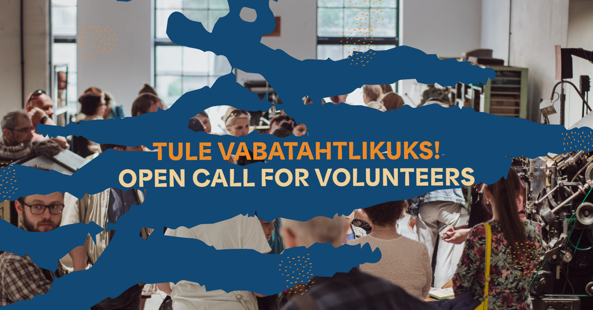 Kas Sa tahad liituda PRESSFEST 2026 korraldustiimiga? Tule meile vabatahtlikuks! Kas teadsid, et TYPA sai alguse täielikult vabatahtliku projektina? Selle lükka